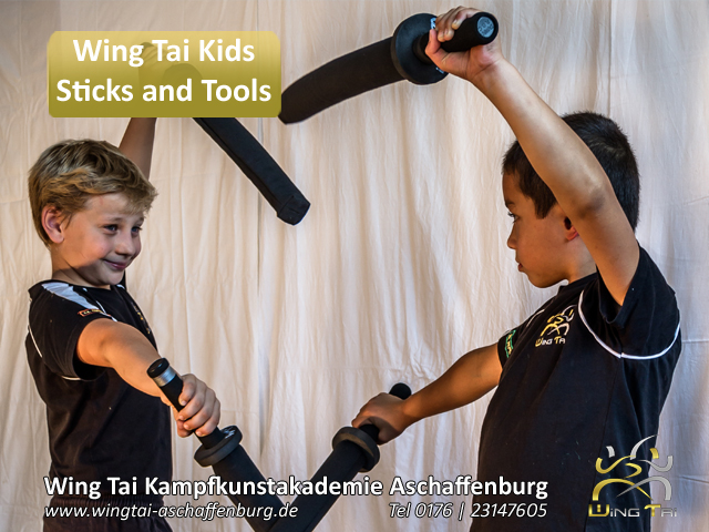 Wing Tai Kampfsport Aschaffenburg Kampfkunst Kinder Stockkampf